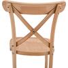 ΣΚΑΜΠΟ ΜΕΣ.ΥΨΟΥΣ GIOLIANA HM8750.01 ΑΠΟ ΟΞΙΑ ΦΥΣΙΚΟ ΜΕ PLYWOOD ΚΑΘΙΣΜΑ 46x46x101Υ εκ.