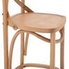 ΣΚΑΜΠΟ ΜΕΣ.ΥΨΟΥΣ GIOLIANA HM8750.01 ΑΠΟ ΟΞΙΑ ΦΥΣΙΚΟ ΜΕ PLYWOOD ΚΑΘΙΣΜΑ 46x46x101Υ εκ.