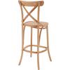 ΣΚΑΜΠΟ ΜΕΣ.ΥΨΟΥΣ GIOLIANA HM8750.01 ΑΠΟ ΟΞΙΑ ΦΥΣΙΚΟ ΜΕ PLYWOOD ΚΑΘΙΣΜΑ 46x46x101Υ εκ.