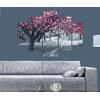 ΠΙΝΑΚΑΣ ΠΕΝΤΑΠΤΥΧΟ MDF BLOOMING TREE 82Χ56x3  HM7207.04