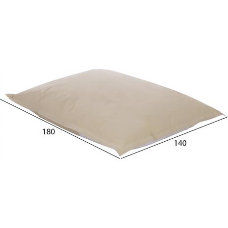 ΠΟΥΦ/ΜΑΞΙΛΑΡΑ ΘΑΛΑΣΣΗΣ ANSHU HM5808.01 ΜΠΕΖ ΜΕ UV PROTECTION 140x180 εκ.