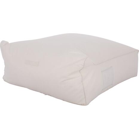 ΠΟΥΦ YAMIN 2ΑΤΟΜΩΝ ΜΕ TEXTILENE 600gr/m2 2X1 ΛΕΥΚΟ HM5773.11 140x140x40-60Υεκ.