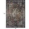 ΧΑΛΙ ΣΑΛΟΝΙΟΥ JOSIANE HM7676.05 ΚΑΦΕ 80X150 εκ.