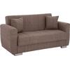 ΚΑΝΑΠΕΣ ΚΡΕΒΑΤΙ POLYA ΔΙΘΕΣΙΟΣ ΚΑΦΕ HM3241.02 153x87x77 εκ.