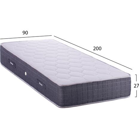 ΣΤΡΩΜΑ DREAMTOPIA CLOUD9 HM656.90-200 BONNELL SPRING 90x200x27Υ εκ.