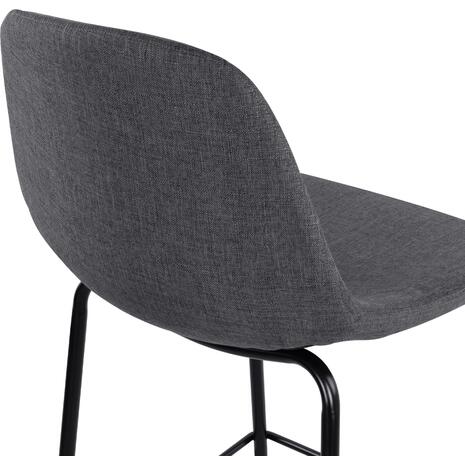 ΣΚΑΜΠΟ VINCENT HM9298.10 ΜΕΣΑΙΟΥ ΥΨΟΥΣ ΓΚΡΙ  ΜΕ ΜΕΤΑΛΛΙΚΑ ΠΟΔΙΑ 47x51x96 εκ. (σετ 4 τεμαχίων)