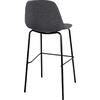 ΣΚΑΜΠΟ VINCENT HM9298.10 ΜΕΣΑΙΟΥ ΥΨΟΥΣ ΓΚΡΙ  ΜΕ ΜΕΤΑΛΛΙΚΑ ΠΟΔΙΑ 47x51x96 εκ. (σετ 4 τεμαχίων)