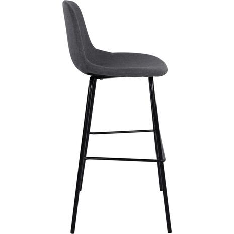 ΣΚΑΜΠΟ VINCENT HM9298.10 ΜΕΣΑΙΟΥ ΥΨΟΥΣ ΓΚΡΙ  ΜΕ ΜΕΤΑΛΛΙΚΑ ΠΟΔΙΑ 47x51x96 εκ. (σετ 4 τεμαχίων)