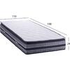 ΣΤΡΩΜΑ DREAMTOPIA FRANKLIN HM657.110 BONNELL SPRING ΜΕ ΑΝΩΣΤΡΩΜΑ 110x190x29Y εκ.