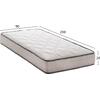 ΣΤΡΩΜΑ DREAMTOPIA ΣΕΙΡΑ ATLAS HM654.90-200 BONNELL SPRING 90x200x20Y εκ.
