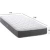 ΣΤΡΩΜΑ DREAMTOPIA ΣΕΙΡΑ LULLABY ALOE VERA HM655.110 BONNELL SPRING 110x190x20Y εκ.