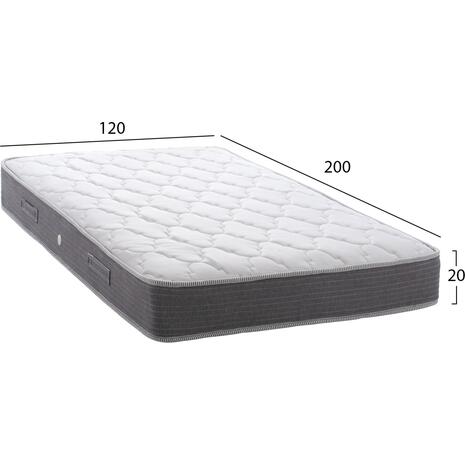 ΣΤΡΩΜΑ DREAMTOPIA ΣΕΙΡΑ LULLABY ALOE VERA HM655.120 BONNELL SPRING 120x200x20Y εκ.