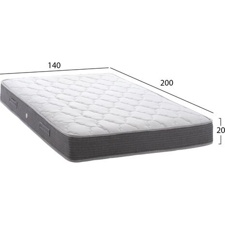ΣΤΡΩΜΑ DREAMTOPIA ΣΕΙΡΑ LULLABY ALOE VERA HM655.140-200 BONNELL SPRING 140x200x20Y εκ.