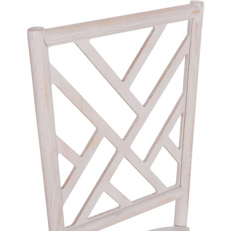 ΚΑΡΕΚΛΑ ΑΠΟ ΞΥΛΟ ΤΟΟΝ WHITE WASH 44.5x48x96Υεκ.HM9410.05