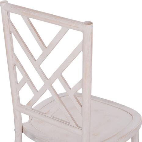 ΚΑΡΕΚΛΑ ΑΠΟ ΞΥΛΟ ΤΟΟΝ WHITE WASH 44.5x48x96Υεκ.HM9410.05