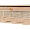 ΤΡΑΠΕΖΙ ΣΑΛΟΝΙΟΥ ΜΕΛΑΜΙΝΗΣ COLM RATTAN HM9224.11 ΣΕ ΦΥΣΙΚΟ ΧΡΩΜΑ 110x59x39,5Yεκ.