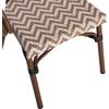 ΠΟΛΥΘΡΟΝΑ BAMBOO LOOK HM5861.03 ΚΑΦΕ-ΛΕΥΚΟ 58.5x58x82Υεκ.