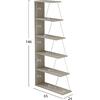 ΒΙΒΛΙΟΘΗΚΗ ΜΕΛΑΜΙΝΗΣ MINI TARS SONOMA ΛΕΥΚΟ HM2241.11 65x22-24x146Υεκ.