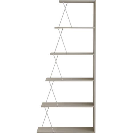 ΒΙΒΛΙΟΘΗΚΗ ΜΕΛΑΜΙΝΗΣ MINI TARS SONOMA ΛΕΥΚΟ HM2241.11 65x22-24x146Υεκ.