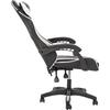 ΠΟΛΥΘΡΟΝΑ GAMING HM1185.03 ΣΕ ΧΡΩΜΑ ΜΑΥΡΟ-ΛΕΥΚΟ 3x61x121Y εκ.