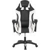 ΠΟΛΥΘΡΟΝΑ GAMING HM1185.03 ΣΕ ΧΡΩΜΑ ΜΑΥΡΟ-ΛΕΥΚΟ 3x61x121Y εκ.