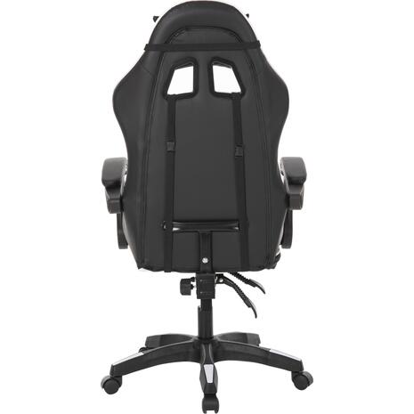 ΠΟΛΥΘΡΟΝΑ GAMING HM1185.03 ΣΕ ΧΡΩΜΑ ΜΑΥΡΟ-ΛΕΥΚΟ 3x61x121Y εκ.