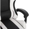 ΠΟΛΥΘΡΟΝΑ GAMING HM1185.03 ΣΕ ΧΡΩΜΑ ΜΑΥΡΟ-ΛΕΥΚΟ 3x61x121Y εκ.
