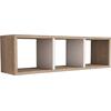 ΡΑΦΙΕΡΑ ΤΟΙΧΟΥ ΜΕΛΑΜΙΝΗΣ SONAMA & ΛΕΥΚΟ CLASSIKER HM9228.12 90x22x25,6Υ εκ.