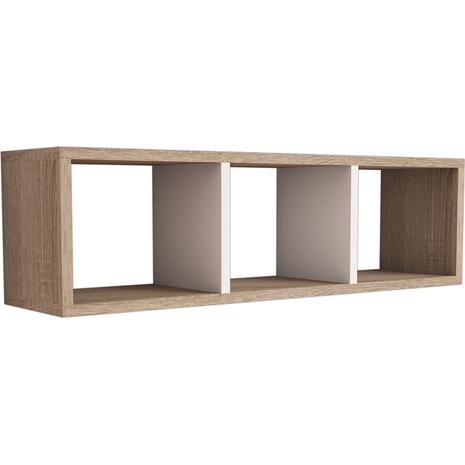 ΡΑΦΙΕΡΑ ΤΟΙΧΟΥ ΜΕΛΑΜΙΝΗΣ SONAMA & ΛΕΥΚΟ CLASSIKER HM9228.12 90x22x25,6Υ εκ.