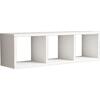 ΡΑΦΙΕΡΑ ΤΟΙΧΟΥ ΜΕΛΑΜΙΝΗΣ ΛΕΥΚΗ CLASSIKER HM9228.11 90x22x25,6Υ εκ.