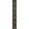 ΒΙΒΛΙΟΘΗΚΗ ΜΙΝΙ TARS HM2241.13 OLIVE GREY ME ΜΑΥΡΕΣ ΒΕΡΓΕΣ 65x22-24x146Υεκ.