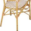 ΠΟΛΥΘΡΟΝΑ ΑΛΟΥΜΙΝΙΟΥ BAMBOO LOOK ΦΥΣΙΚΟ - ΛΕΥΚΟ HM5928.03 55x58x95 εκ.