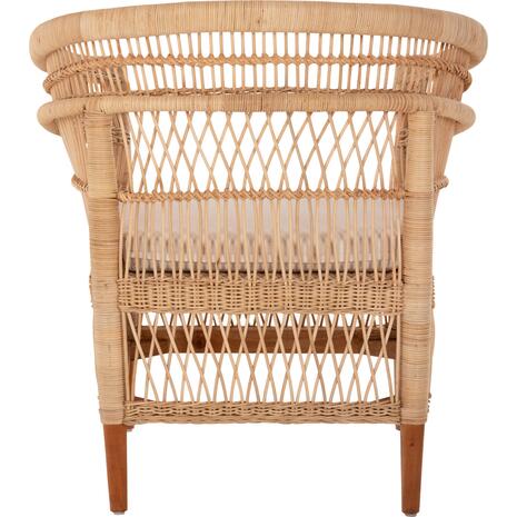 ΠΟΛΥΘΡΟΝΑ MALAWI HM9635.04 ΞΥΛΟ ΜΑΟΝΙ ΕΠΕΝΔΥΣΗ RATTAN ΛΕΥΚΟ ΜΑΞΙΛΑΡΙ ΚΑΘΙΣΜΑΤΟΣ 80x70x86Υεκ.