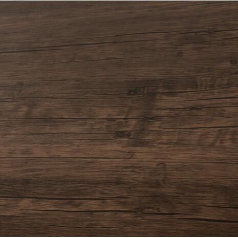 ΤΡΑΠΕΖΙ ΤΡΑΠΕΖΑΡΙΑΣ GOOSE HM9532 MDF ΚΑΡΥΔΙ-ΜΑΥΡΟ ΜΕΤΑΛΛΟ 120X80Χ75Yεκ.