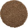 ΣΚΑΜΠΟ BEAM HM7826 ΞΥΛΟ ΤΕΑΚ ΚΑΙ SEAGRASS ΣΕ ΦΥΣΙΚΟ & ΓΚΡΙ Φ43x45Yεκ.