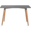 ΤΡΑΠΕΖΙ MINIMAL HM8581.02 ΑΝΟΙΧΤΟ ΓΚΡΙ MDF-ΠΟΔΙΑ ΟΞΙΑ ΣΕ ΦΥΣΙΚΟ ΧΡΩΜΑ- 120Χ60X74Υεκ. (Black)
