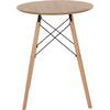 ΤΡΑΠΕΖΙ ΣΤΡΟΓΓΥΛΟ MINIMAL HM0060.04 ΦΥΣΙΚΟ ΧΡΩΜΑ MDF-ΠΟΔΙΑ ΟΞΙΑΣ ΣΕ ΦΥΣΙΚΟ ΧΡΩΜΑ Φ60Χ76Υεκ.