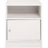 ΚΟΜΟΔΙΝΟ ΜΕΛΑΜΙΝΗΣ MALORY HM2205.05 ΛΕΥΚO 40x40x50Yεκ. (Λευκό)