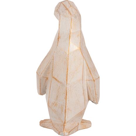 ΔΙΑΚΟΣΜΗΤΙΚΟ ΔΑΠΕΔΟΥ PENGUIN HM7916 GRC ΣΕ ΛΕΥΚΗ ΠΑΤΙΝΑ ΜΕ ΧΡΥΣΕΣ ΛΕΠΤΟΜΕΡΕΙΕΣ 45x45x100Υεκ.