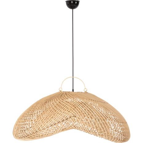 ΦΩΤΙΣΤΙΚΟ ΟΡΟΦΗΣ ΚΡΕΜΑΣΤΟ PERK HM7861 RATTAN ΣΕ ΦΥΣΙΚΟ ΧΡΩΜΑ 100x80x142Υ εκ.