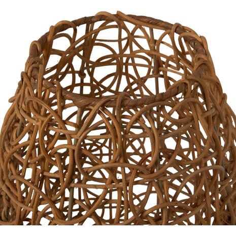 ΦΩΤΙΣΤΙΚΟ ΔΑΠΕΔΟΥ HM7877 RATTAN ΣΕ ΦΥΣΙΚΟ ΧΡΩΜΑ Φ24x62Yεκ.