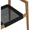 ΠΟΛΥΘΡΟΝΑ CHARLOTTE HM9637.02 ΞΥΛΟ TEAK & ΜΑΥΡΟ ΣΧΟΙΝΙ--B'ΔΙΑΛΟΓΗΣ 59x54x83Y