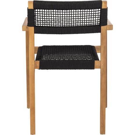 ΠΟΛΥΘΡΟΝΑ CHARLOTTE HM9637.02 ΞΥΛΟ TEAK & ΜΑΥΡΟ ΣΧΟΙΝΙ--B'ΔΙΑΛΟΓΗΣ 59x54x83Y