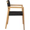 ΠΟΛΥΘΡΟΝΑ CHARLOTTE HM9637.02 ΞΥΛΟ TEAK & ΜΑΥΡΟ ΣΧΟΙΝΙ--B'ΔΙΑΛΟΓΗΣ 59x54x83Y