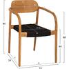ΠΟΛΥΘΡΟΝΑ OSLO HM9636.02 ΞΥΛΟ TEAK ΦΥΣΙΚΟ & ΣΧΟΙΝΙ--B’ΔΙΑΛΟΓΗΣ 55x54x80Y εκ.