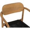 ΠΟΛΥΘΡΟΝΑ OSLO HM9636.02 ΞΥΛΟ TEAK ΦΥΣΙΚΟ & ΣΧΟΙΝΙ--B’ΔΙΑΛΟΓΗΣ 55x54x80Y εκ.