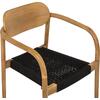 ΠΟΛΥΘΡΟΝΑ OSLO HM9636.02 ΞΥΛΟ TEAK ΦΥΣΙΚΟ & ΣΧΟΙΝΙ--B’ΔΙΑΛΟΓΗΣ 55x54x80Y εκ.