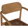 ΠΟΛΥΘΡΟΝΑ OSLO HM9636.01 ΞΥΛΟ TEAK ΦΥΣΙΚΟ & ΣΧΟΙΝΙ--B’ΔΙΑΛΟΓΗΣ 55x54x80Y εκ.