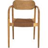 ΠΟΛΥΘΡΟΝΑ OSLO HM9636.01 ΞΥΛΟ TEAK ΦΥΣΙΚΟ & ΣΧΟΙΝΙ--B’ΔΙΑΛΟΓΗΣ 55x54x80Y εκ.