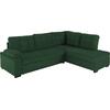 ΚΑΝΑΠΕΣ ΚΡΕΒΑΤΙ JADE HM3144.05R ΔΕΞΙΑ ΓΩΝΙΑ ΚΥΠΑΡΙΣΣΙ ΒΕΛΟΥΔΟ 250x80-180x73-88Υεκ.